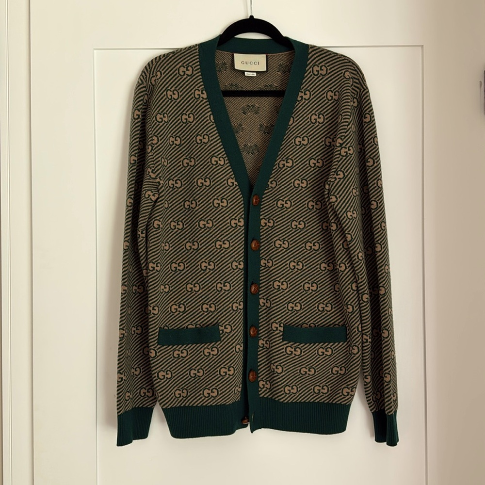 Gucci Monogram Cardigan
